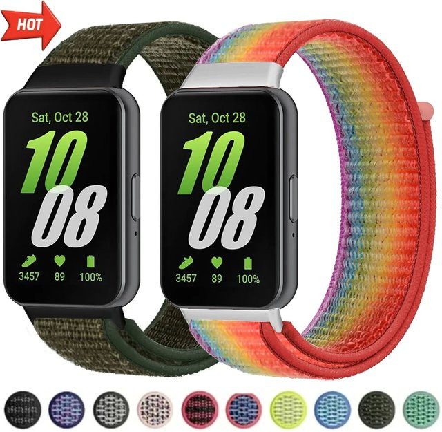 Samsung Uhrenarmband Nylon, Samsung Galaxy Fit 3, Unisex - Bild 1