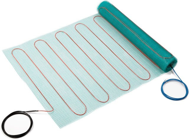 Perobe Elektrische Fußbodentemperierung Heizmatte 230 Volt für 3 m² - Bild 1