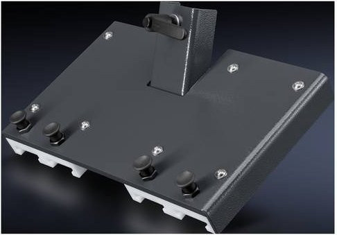 Rittal Magazinträger 4051111 AS WS 540 Schwarz B/H/T: 33,0 x 20,0 x 3,5 cm - Bild 1