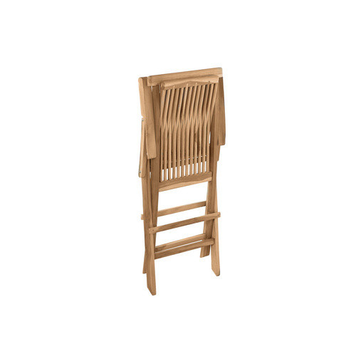 Möbilia Gartensessel aus Teakholz in Beige, Breite: 55,5 cm, Höhe: 89 cm - Bild 2
