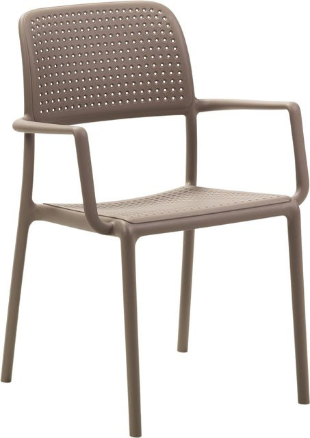 Nardi Bora Armlehnstuhl in Beige matt für Garten, Terrasse und Balkon - Bild 1