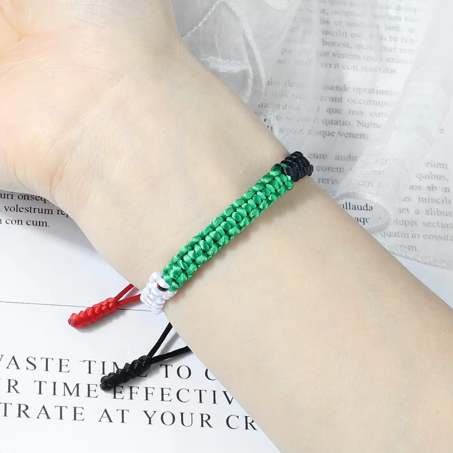 HT Gimini Armband, geflochtenes Seil, Perlen, Bunt, Unisex - Bild 2
