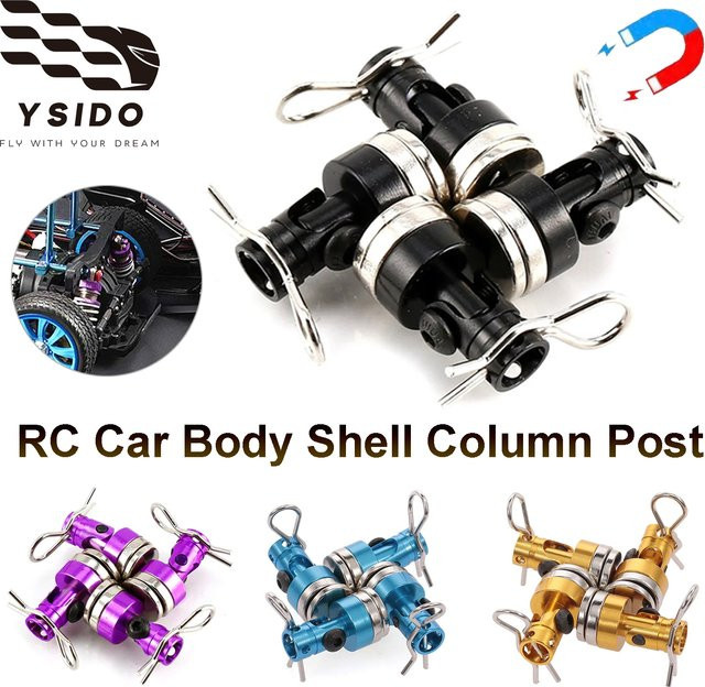 YSIDO Magnetische Metall-RC-Auto-Karosseriesäulen, 4/12/20 Stück, 1:10 - Bild 1