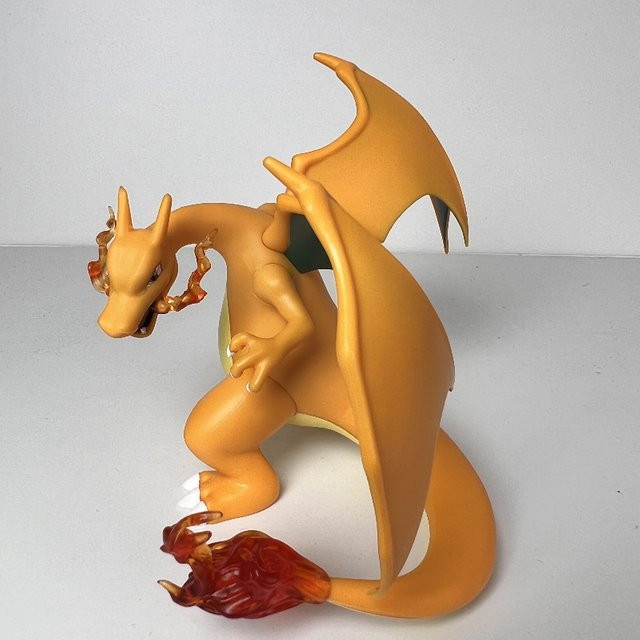 Bandai Pokémon Glurak Actionfigur, Dinosaurier, Kunststoff - Bild 1
