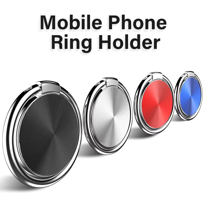 WSSHE Magnetischer Handyring in Gold mit 360 Grad Rotation als Halter und Ständer für dein Smartphone - Bild 4