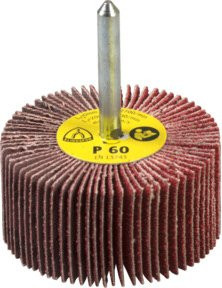 Klingspor Kleinschleifmop KM 615 in Braun mit Korn 60, B/T/H: 80 x 40 x 6 cm - Bild 1