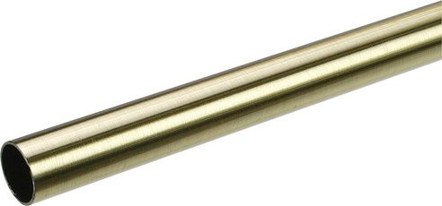 LIEDECO Stilrohr Blues aus Metall in Braun und Gold, Länge: 120 cm, Durchmesser: 2 cm - Bild 1