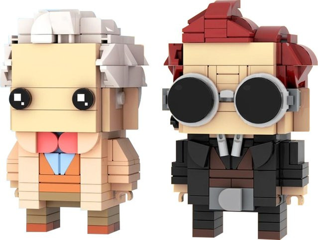 GOBRICKS MOC Gute Omen Engel Dämon Beste Freunde, Bausteine, Set / Bundle - Bild 1