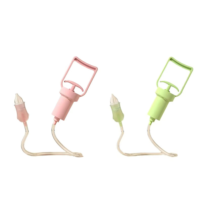 Handheld Baby Nasenreiniger in Pink mit Anti-Backflow-Funktion für eine freie Atmung - Bild 2