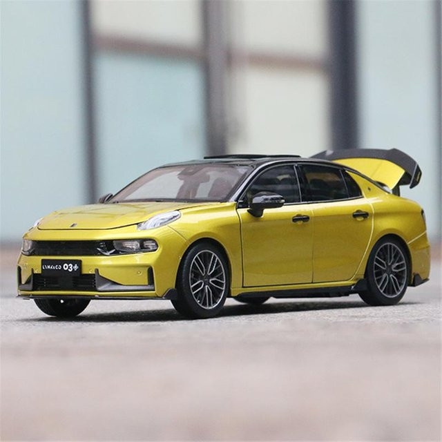 Bburago Lynk&Co 03, Rennwagenmodell, 1:18, Metall, ab 3 Jahre - Bild 1