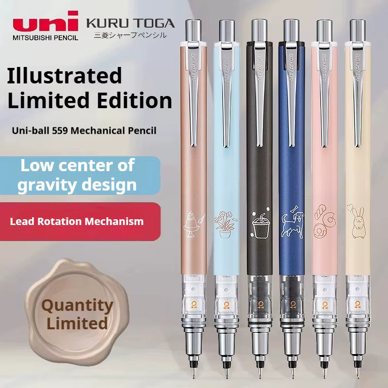 UNI KuruToga ADVANCE Druckbleistift 0,5 mm M5-559 Multicolor - Bild 2