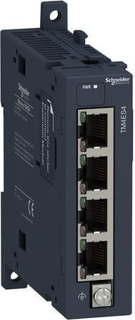 Schneider Electric TM4ES4 Erweiterungsmodul mit Ethernet/LAN in Grau - Bild 1