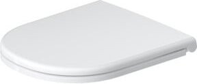 Duravit WC-Sitz D-Code in Weiß, abnehmbar, ohne Absenkautomatik - Bild 1
