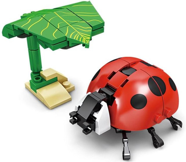 Yiran toy Lernpuzzle Tier-Zusammenbau Biene Libelle Insekt, Baustein-Spielzeug - Bild 1