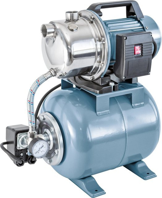 Hauswasserwerk HWW 4600/E Booster in Blau aus Edelstahl - Bild 1