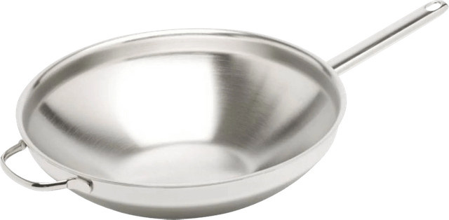 Demeyere Apollo Wok aus Edelstahl in Silber, Durchmesser: 32 cm - Bild 1