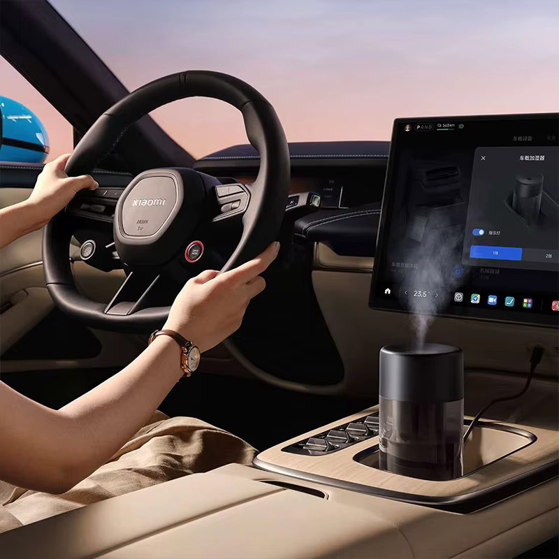 MIJIA Smart Auto-Luftbefeuchter mit Wasserzirkulation und Mikroporen-Zerstäubung, Transparent/Schwarz, App-Steuerung - Bild 3