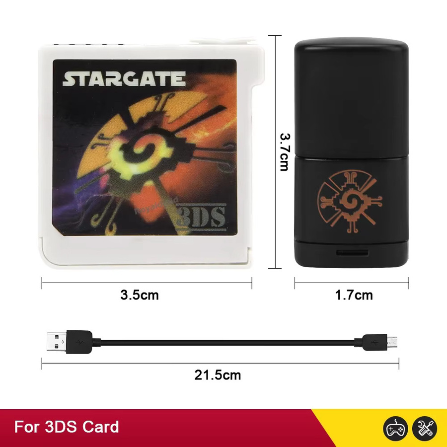 STARGATE 3DS Adapter HC Klasse 10 Speicherkarte für 3DS, GBA und DS in Schwarz - Bild 4