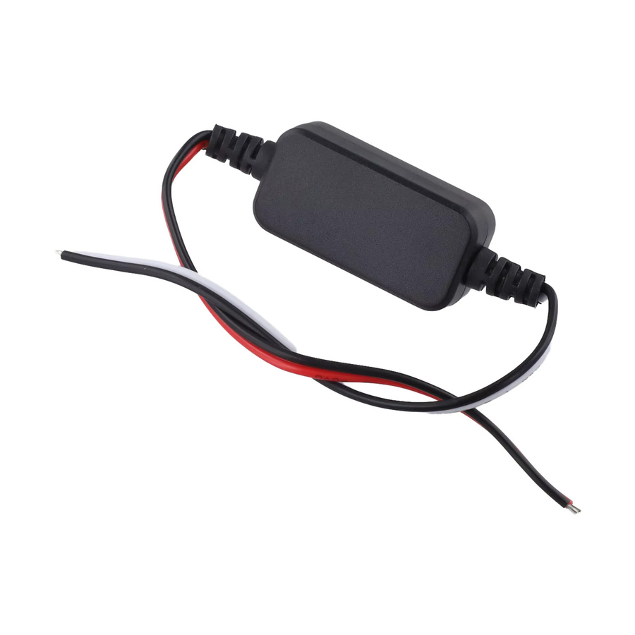VIBRATITE Wasserdichter DC-DC-Abwärtswandler Spannungsregler Konverter 12 V zu 3,3 V 2,5 A in Schwarz - Bild 3