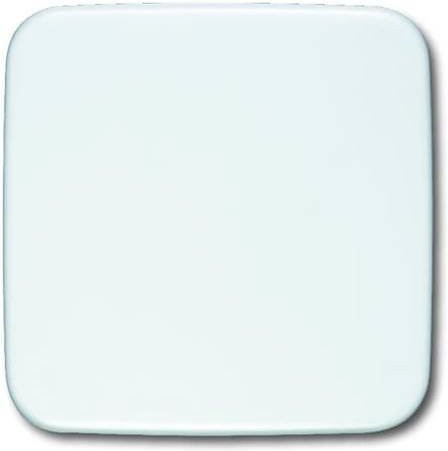 ABB Blindabdeckung Reinweiß RAL 9010 5,4 x 5,4 cm - Bild 1