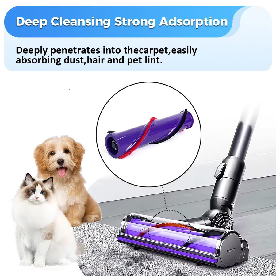 Dyson Ersatz-Bürstenrolle für V8 kabellose Staubsauger in Purple - Bild 3