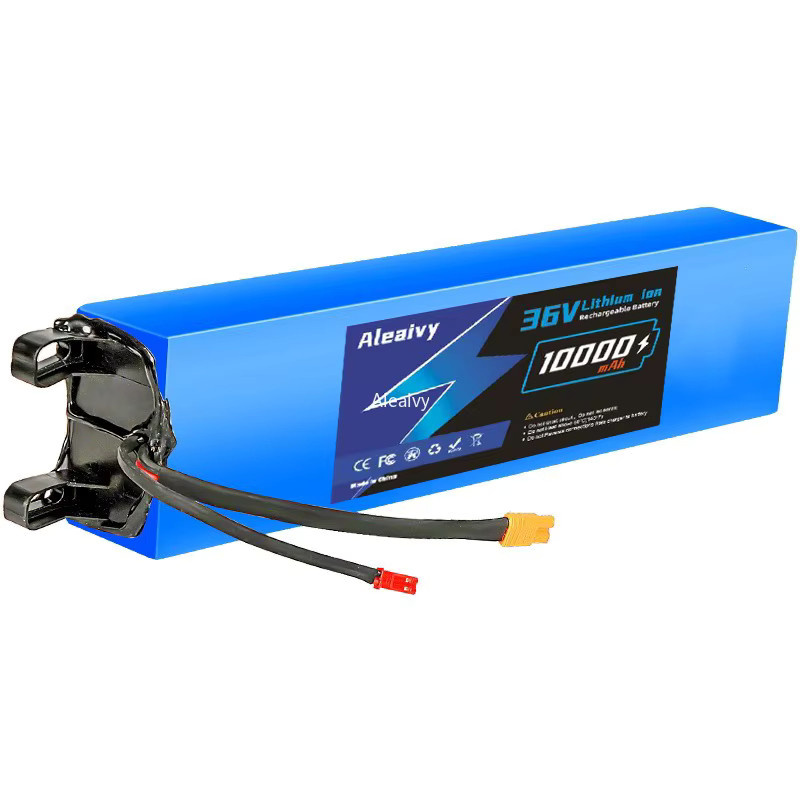 Aleaivy Elektroroller-Akku 36 V 10000 mAh mit 18650 Lithium-Ionen-Zellen in Blau für M365 Modelle - Bild 4