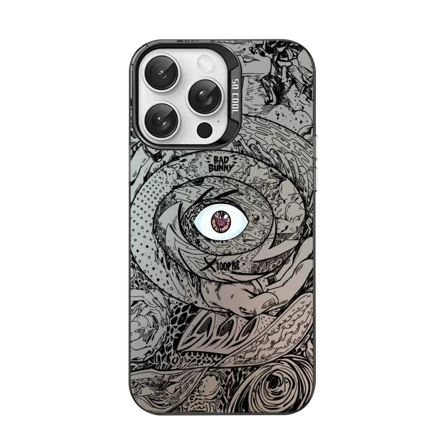 Bad Bunnys X100pre Handyhülle für iPhone 11 bis 17 Pro Max, matt und stoßfest, Multicolor - Bild 5