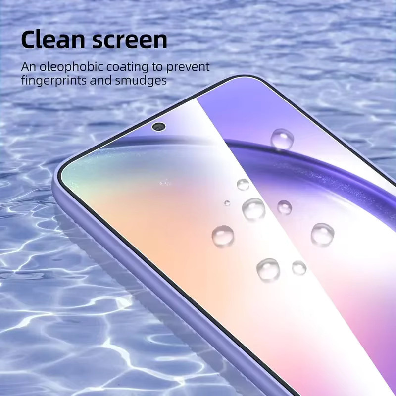 5-teiliges Set gehärtetes Glas Displayschutz transparent für Samsung Galaxy A55 A54 A13 A53 A52 A12 A22 A33 A32 A51 A52S A35 A72 A71 A14 S10E S20FE - Bild 4