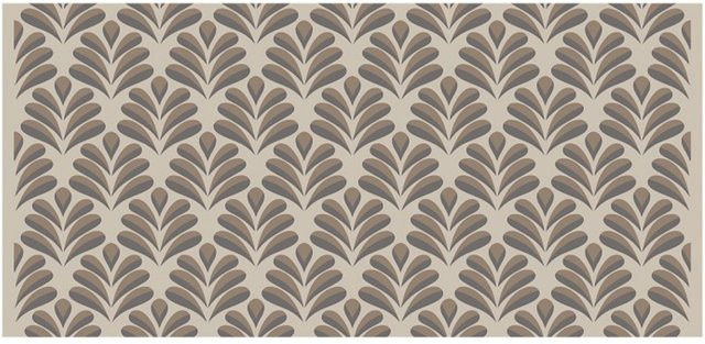 MD Entree Universal Teppich Paris Latte in Beige, B: 67 cm, B: 150 cm, rutschfest und waschbar - Bild 1