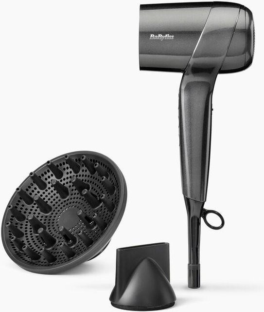 Babyliss Titanium Shine Haartrockner, Schwarz, Unisex - Bild 1