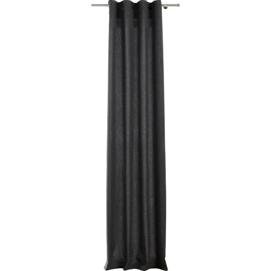 Mydeco Schlaufenschal mit verdeckten Schlaufen in Anthrazit, blickdicht, Breite: 300 cm, Höhe: 135 cm - Bild 2
