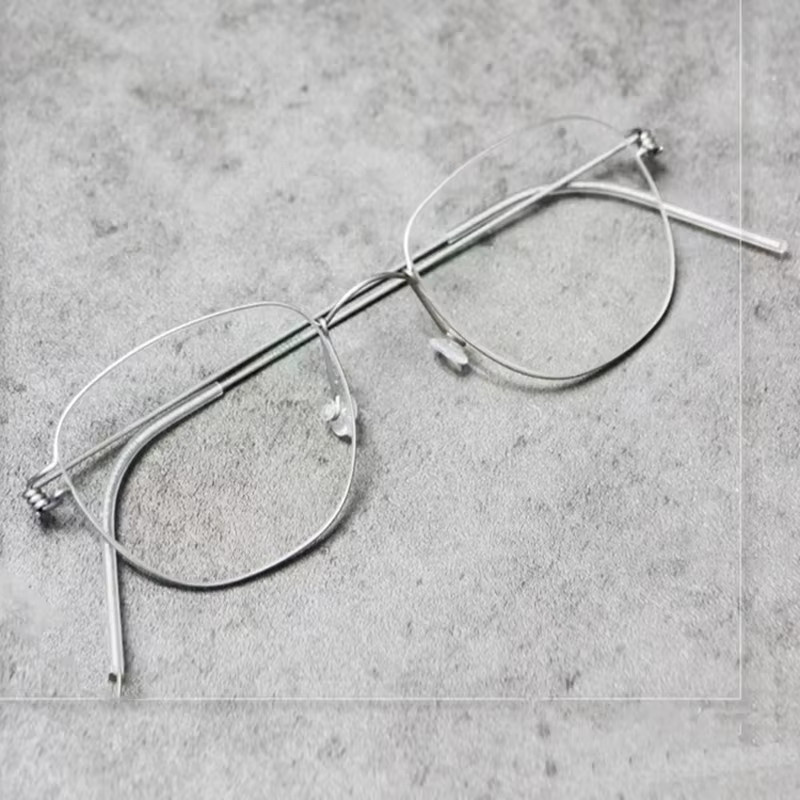 Dänemark Polygon Korrektionsbrille, Quadrat, Titanium, Vollrand, Männer - Bild 3