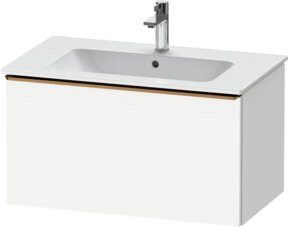 Duravit Waschtischunterschrank D-Neo wandhängend in Weiß matt, B/T/H: 81 x 46,2 x 44 cm - Bild 1
