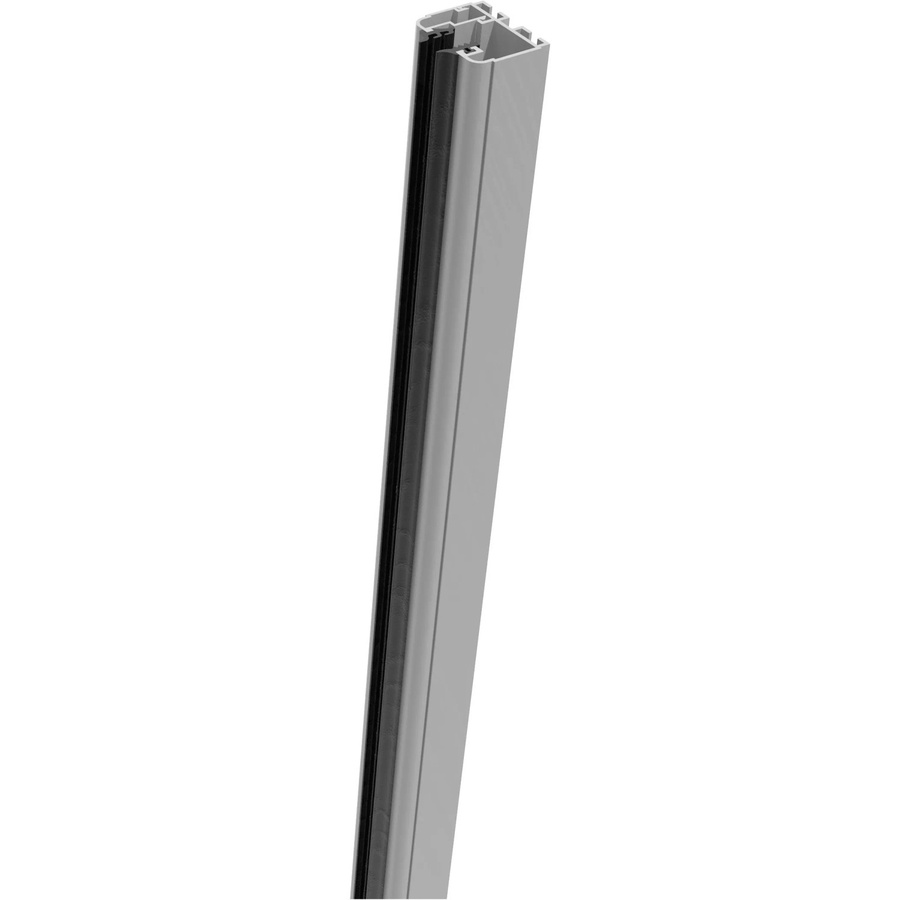 GroJa Klemmschiene in Silbergrau RAL 7001, Länge: 93,5 cm - Bild 2