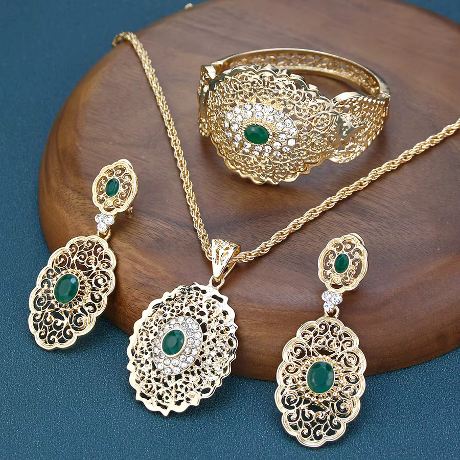 sunspice ms. Schmuck-Set, Gold, Kristall, Damen - Bild 2