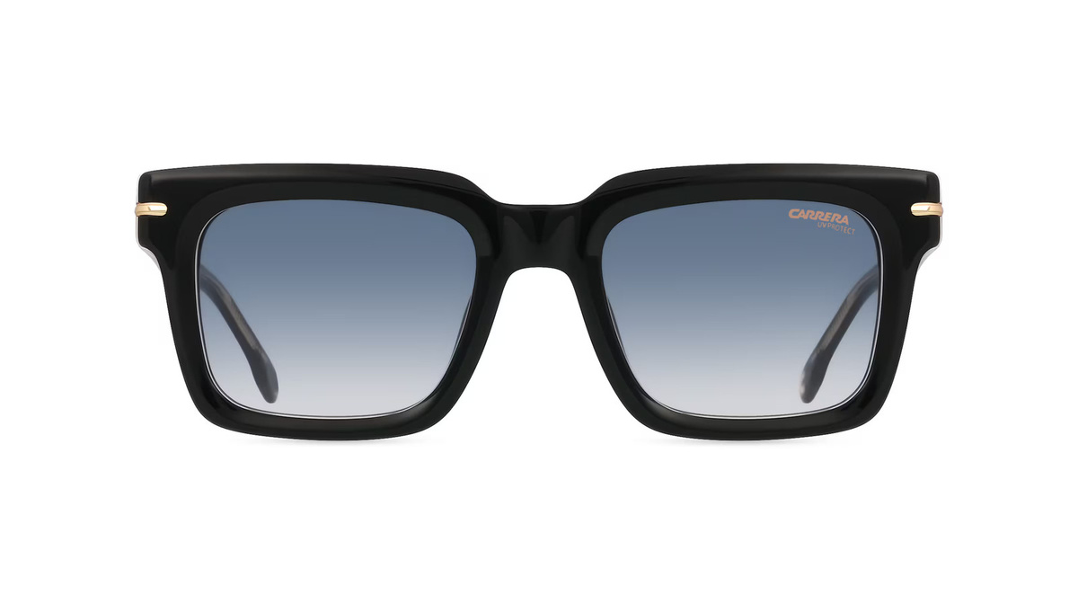 Carrera 316/S Sonnenbrille, Herren, Vollrand, Quadratisch, Acetat, Schwarz - Bild 1