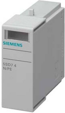 Siemens Steckteil Typ 2 N-PE Anforderungsklasse C, UC 260V 1-polig, Weiß - Bild 1
