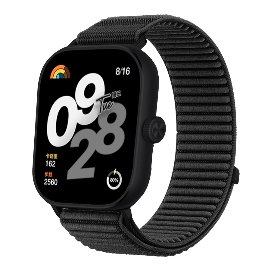 Xiaomi Uhrenarmband, Nylon geflochten, Edelstahl, Unisex - Bild 2