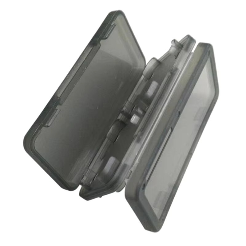 OULLX Aufbewahrungsbox für Nintendo Switch und Nintendo Switch Lite Spielkarten, transparente Schutzhülle für 4 Karten, Weiß - Bild 2
