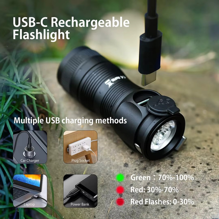 SOFIRN SC13A Mini EDC Taschenlampe Schwarz mit 519A LED und Anduril 2.0 für den Schlüsselanhänger - Bild 4
