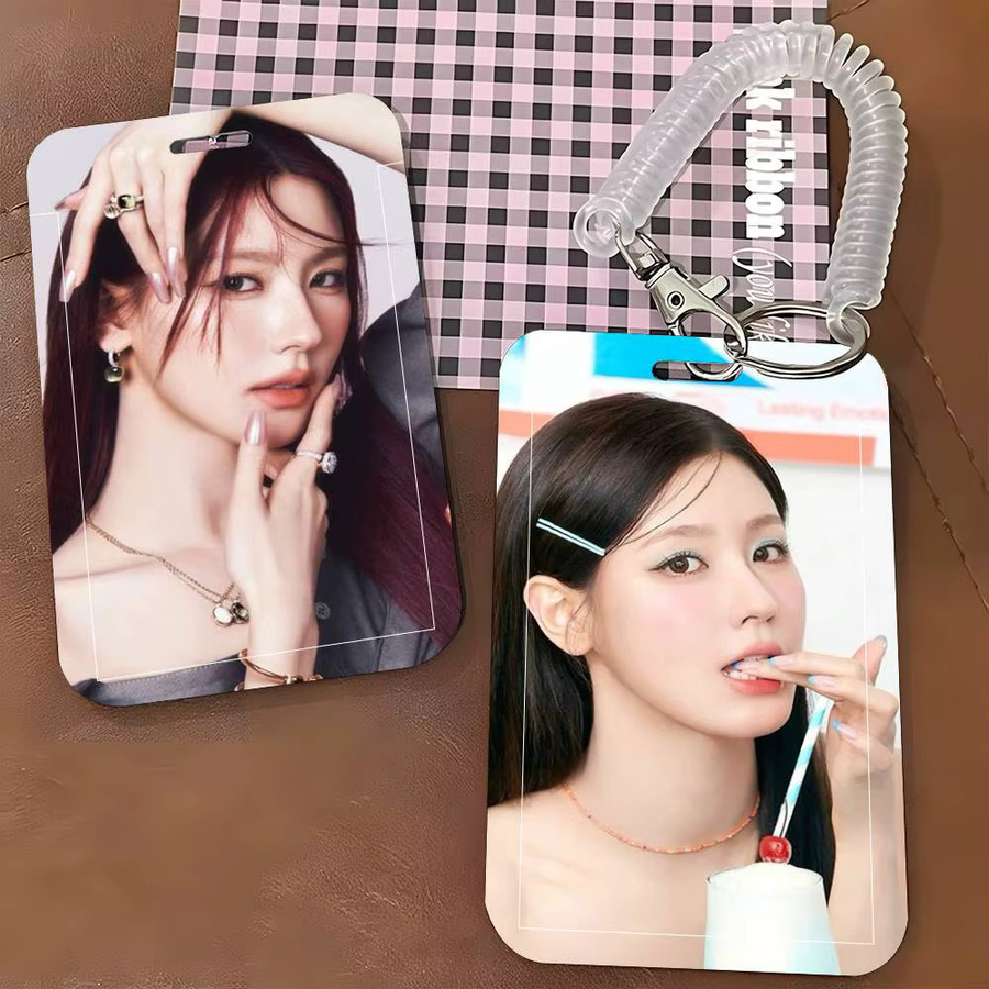 C-Cho Mi Yeon Ausweishülle und Kartenhalter in Multicolour für Schulkarten, Zugangskarten oder Buskarten - Bild 2