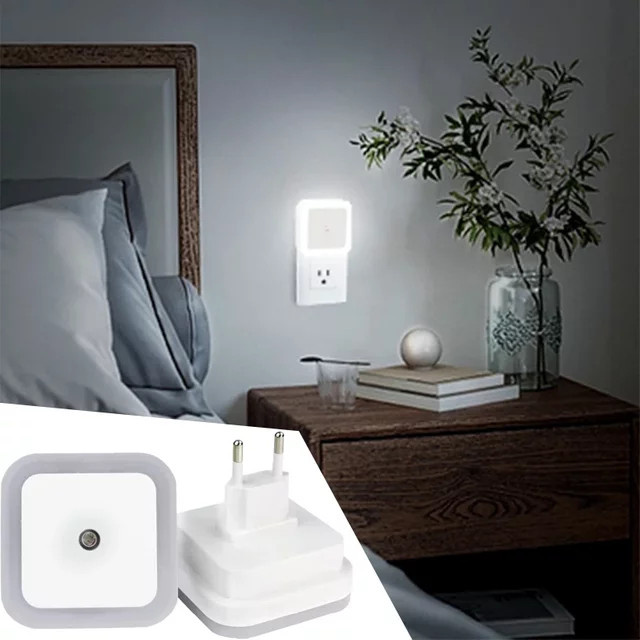 KDULIT LED Nachtlichter mit intelligentem Dämmerungssensor für Flur, Schlafzimmer und Badezimmer - Bild 1
