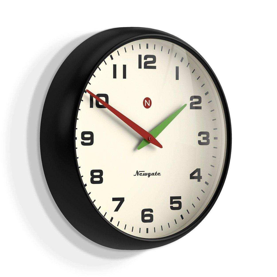 Newgate Superstore Wanduhr in Schwarz im Retro-Design, Durchmesser: 40 cm - Bild 1