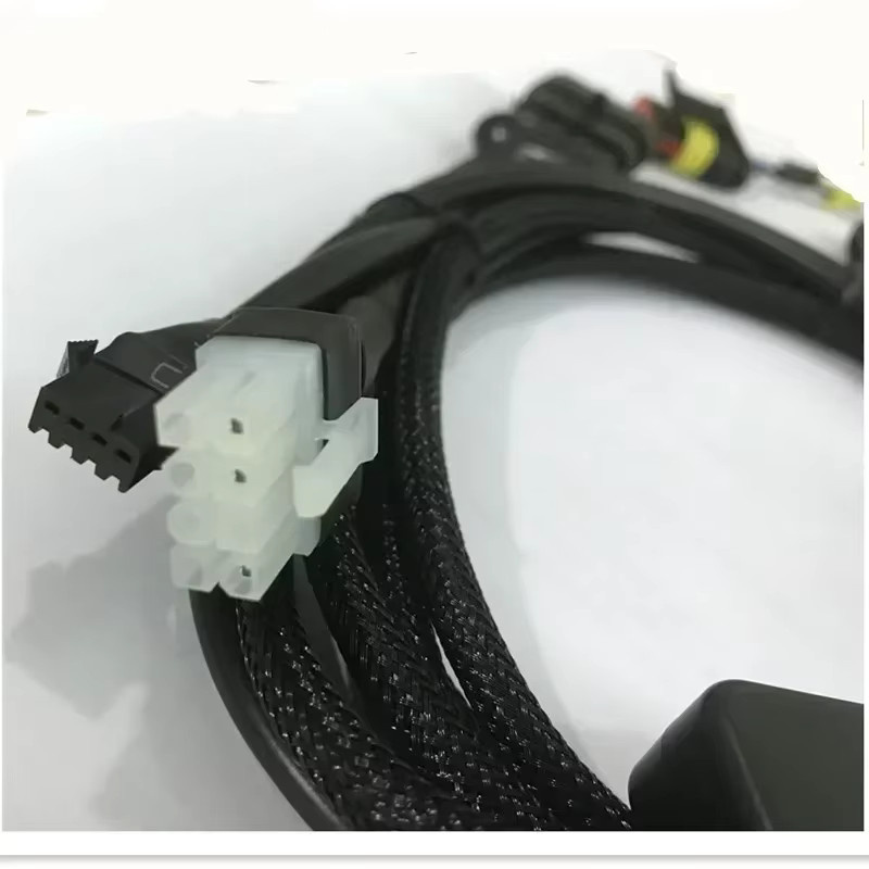 JUNXIANHESHUN CNG LPG-Schnittstellenkabel in Schwarz für S-Tag AC AEB D06 OMVL ECU - Bild 4