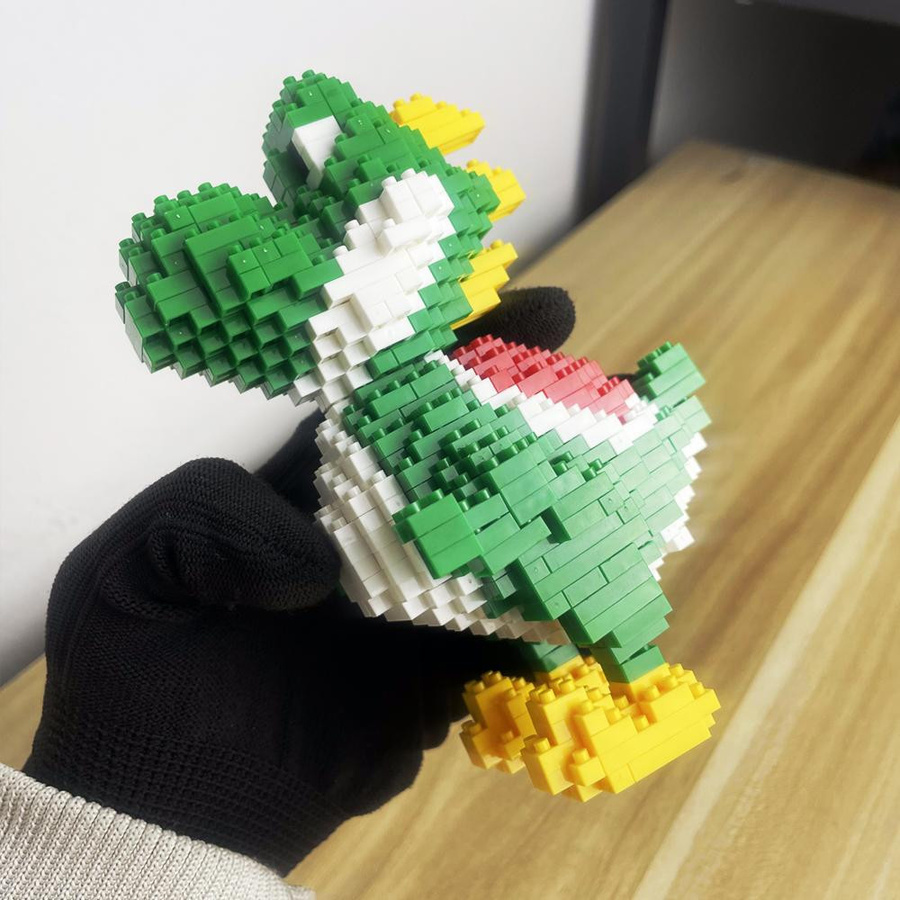 Linyi toy Dinosaurier Konstruktionsset Grün ab 14 Jahren - Bild 3