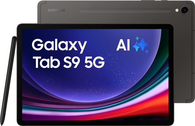 Samsung Galaxy Tab S9 5G Tablet 128GB 11 Zoll Display Graphite - Bild 1