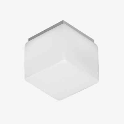 Peill+Putzler Alea Decken- und Wandleuchte in Weiß, modern und quadratisch, Durchmesser: 16 cm - Bild 1