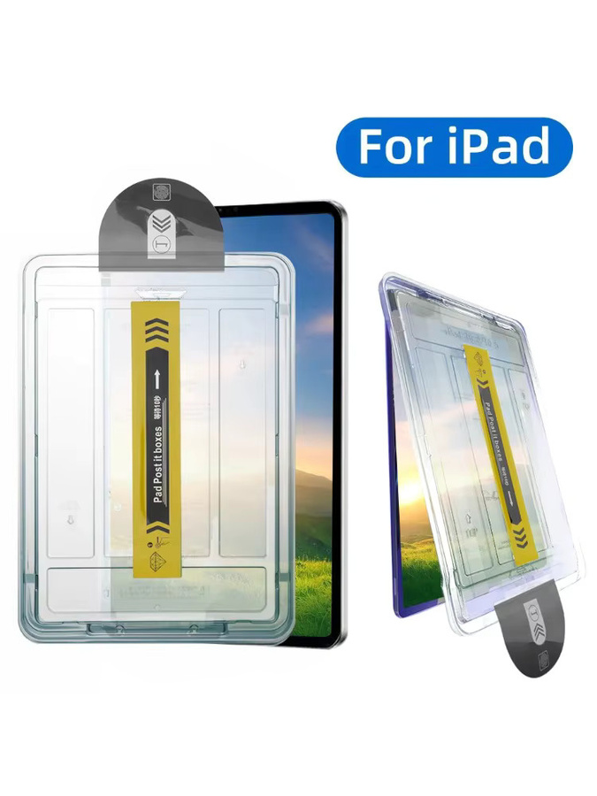 Gehärtetes Glas Screen Protector für Apple iPad Air M3 M2, iPad Air 4/5, iPad mini 7 und iPad Pro 11/13 Zoll, transparent, Anti-Burst Schutzfolie - Bild 4