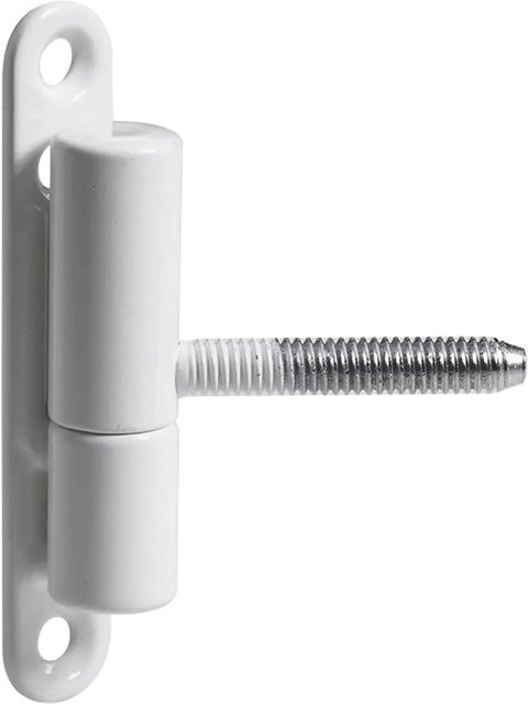 Hettich Renovierband aus Stahl in Weiß matt, Durchmesser: 15 mm, 2 Stück - Bild 1