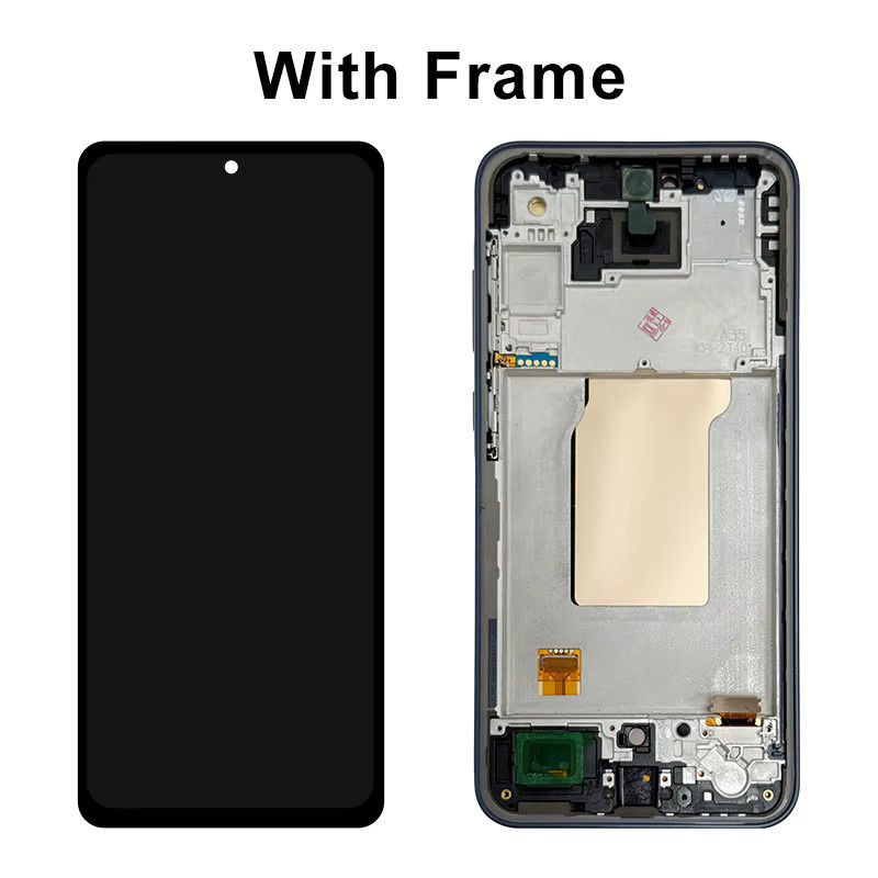 Samsung Super AMOLED Display mit Touchscreen Digitizer für Galaxy A35 5G in Schwarz - Bild 3